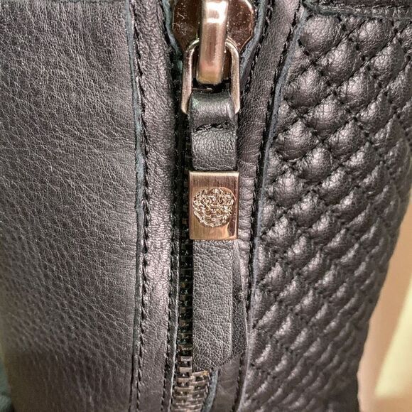 Vince Camuto‎ whynn quilted moto boots.  Biker grunge ankle boots riding - Picture 2 of 9